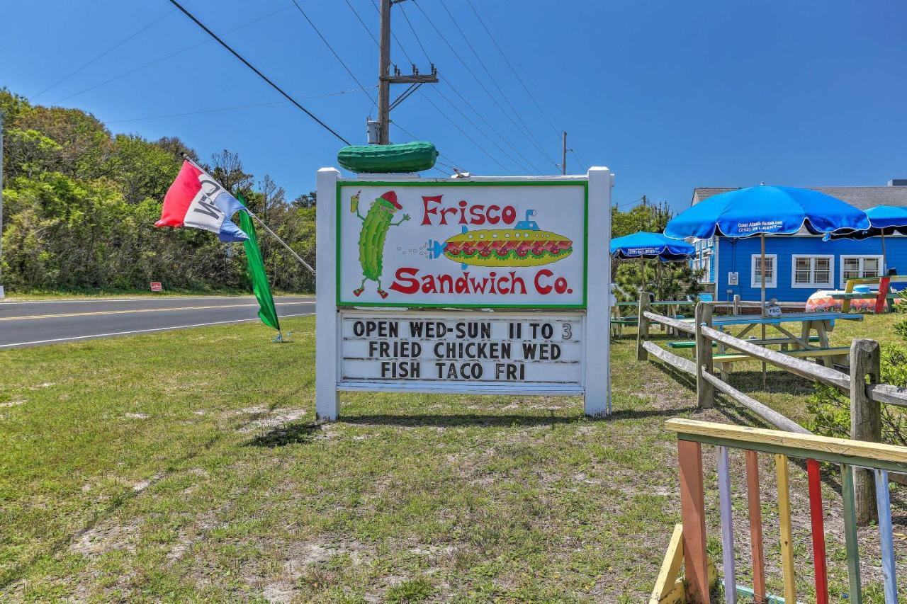 Cozy Cottage Less Than 2 Mi To Cape Hatteras Natl Shore! Frisco Luaran gambar